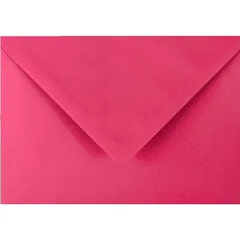 Obálka Obálky růžové, sytě růžové, 100 g/m2, B6, 10 ks, Shan