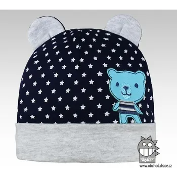 Čepice Dráče Bavlněná čepice Clever vzor 16 Size: 42-44