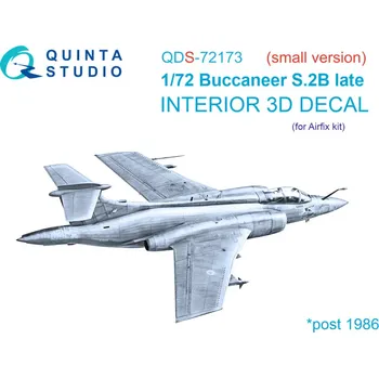 Plastikový model Quinta studio 1/72 Bl.Buccanneer S.2B Late 3D-Print.&col.Inter.