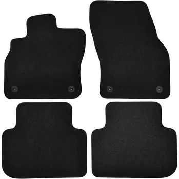 autokoberec Premium black velurové autokoberce Audi Q3 2018-4ks
