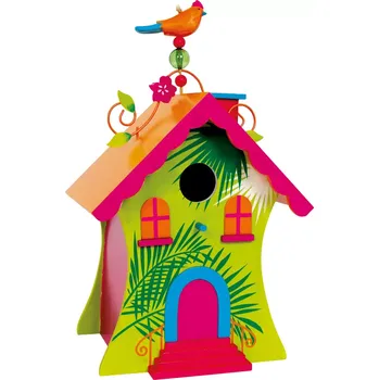 Hnízdní budka small foot Dřevěná ptačí budka Hawaii