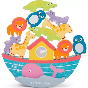 Dřevěná hračka Le Toy Van Balanční Noemova archa