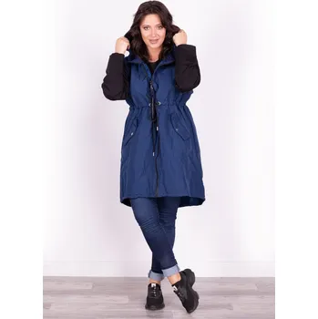 Dámská vesta Vesta dlouhá Barva: Modrá, Velikost: 5XL