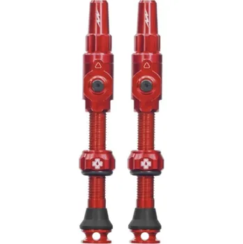 pumpička Big Bore Hybrid Tubeless Valves Red Large