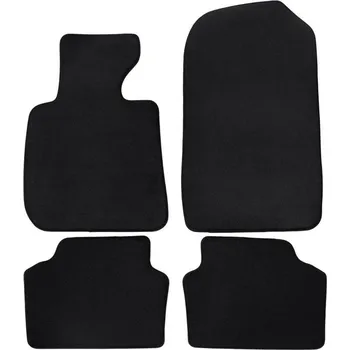 autokoberec Premium black velurové autokoberce BMW 3 E90 2004-2013 4ks