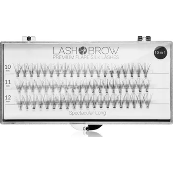 Umělé řasy Lash Brow Premium Flare Silk Lashes umělé řasy Spectacular Long 1 ks