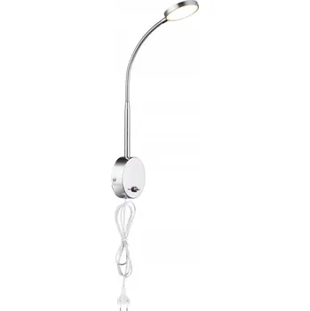 Nástěnné svítidlo Nástěnné svítidlo Globo stříbrné, integrovaný LED zdroj 6 W