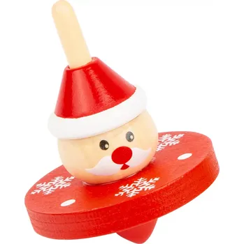 Vánoční dekorace Small Foot Vánoční káča 1 ks Mikuláš