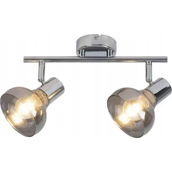 Reflektor Stropní Svítidlo Holly Rabalux E14 2x40W Stříbrný 5556