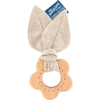 Bajo Kousátko konopné Květinka béžová