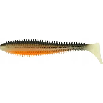 Umělá nástraha Fox Rage Spikey Shad 6cm UV Hot Olive (NPK017) - Twister / Ripper