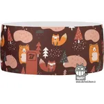 Čelenka funkční Baldo - vzor 66 medvědi a lišky / hnědá M