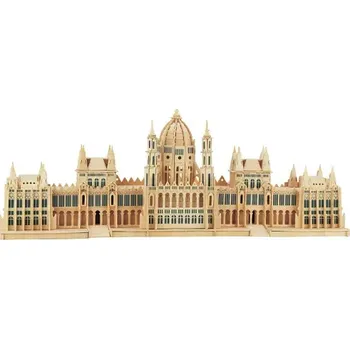 3D puzzle Woodcraft construction kit Woodcraft Dřevěné 3D puzzle parlament v Budapešti