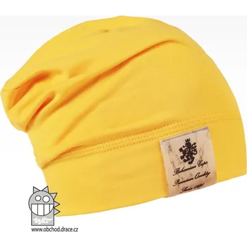 Čepice Pastels - vzor 15 - žlutá 52 - 54