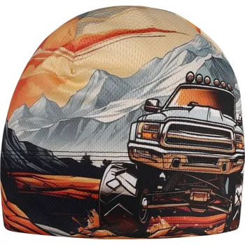 Čepice Funkční čepice Bruno - vzor 179 - terénní auto - čepice na jaro / podzim L 54 - 56