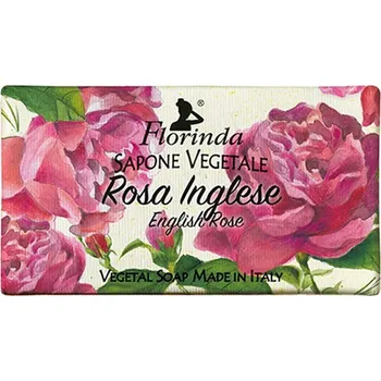 Koupelová kosmetika Florinda přírodní mýdlo - Anglická růže 100 g