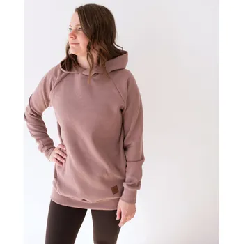 Dámská mikina Dámská vaflová mikina / starofialová Velikost: M