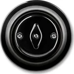 Vypínač střídavý, otočný, řazení 6 ABB Decento 3560K-C06345 N černá