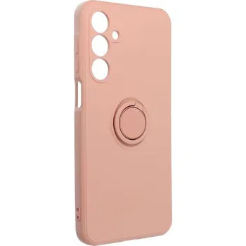 Pouzdro na mobilní telefon Silicone RING Case pouzdro 3v1 pro Samsung Galaxy A54 5G růžové