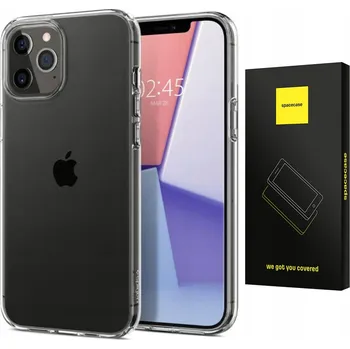 Pouzdro na mobilní telefon Zadní Kryt Spacecase pro Apple iPhone 12 Pro Max bezbarvý