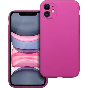 Pouzdro na mobilní telefon OEM Pouzdro SILICONE 2mm APPLE IPHONE 11 růžové