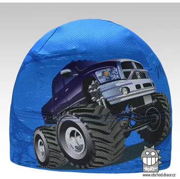 Čepice Funkční čepice Bruno - vzor 089 - monstertruck - čepice na jaro / podzim XXS 46 - 48