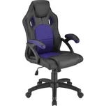 Juskys Kancelářská židle Montreal – černá/fialová