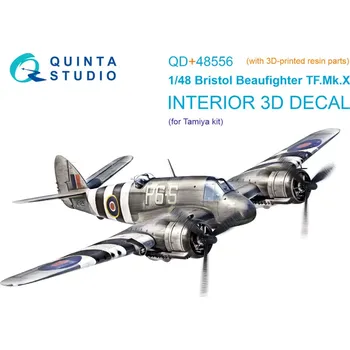 Plastikový model Quinta studio 1/48 Bristol Beaufighter TF.Mk.X 3D-Print.&col.Int