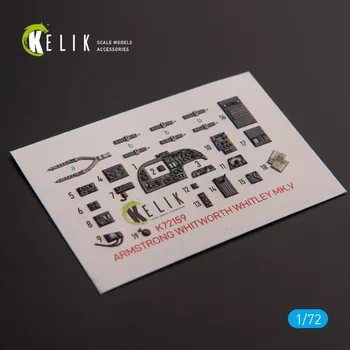 Plastikový model Reskit 1/72 ARMSTRONG WHITWORTH WHITLEY MK.V - interior