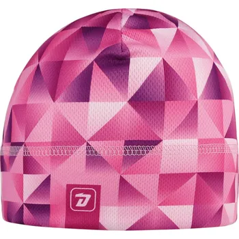 Čepice Funkční čepice Bruno - vzor 173 - růžová/bílá - čepice na jaro / podzim XL 56 - 58