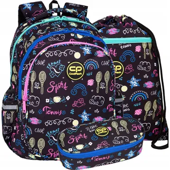 Školní batoh Školní batoh CoolPack s více přihrádkami, vícebarevný, 21 l