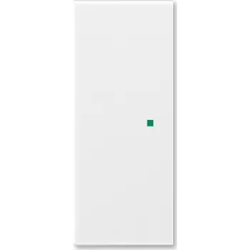 vypínač Kryt 2násobný levý/pravý, bez potisku ABB Element 6220E-A02000 04 bílá / ledová šedá