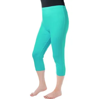 Dámské legíny 3/4 LEGÍNY nadměrná velikost - MINT velikosti oblečení: XXL-XXXL