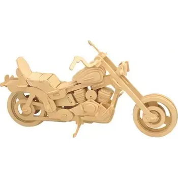 3D puzzle Woodcraft construction kit Woodcraft Dřevěné 3D puzzle motorka Harley Davidson I