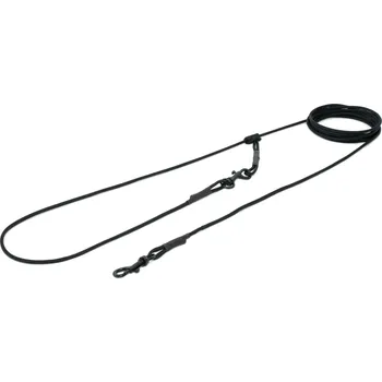 Vodítko pro psa Tamer Lanové vodítko EASYLONG | Slim | černé - p607 Délka: 2,5 m
