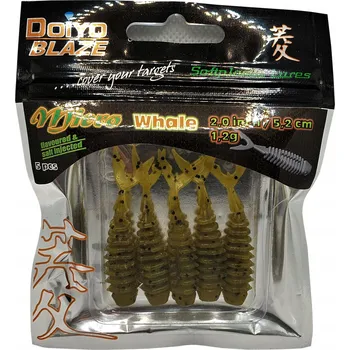 Umělá nástraha Gumová nástraha doiyo Blaze Micro Whale 5,2 cm