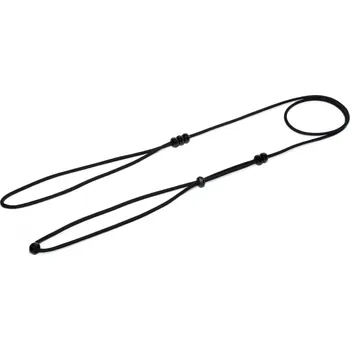 Vodítko pro psa Tamer Výstavní vodítko | černé s černými korálky - p607-2 Délka: 120 cm
