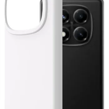 Pouzdro na mobilní telefon AlzaGuard Premium Silicone Case pro Xiaomi Redmi Note 14 Pro 5G bílý