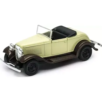 autíčko Welly Ford Roadster 1:34 oranžový