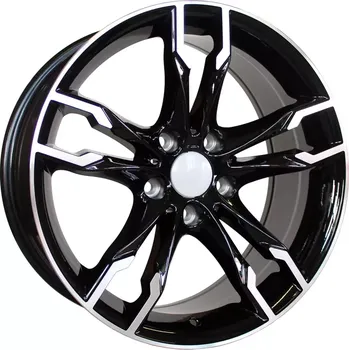 Alu kolo Alu kola Racing Line B1257, 18x8 5x112 ET27, černá + leštění