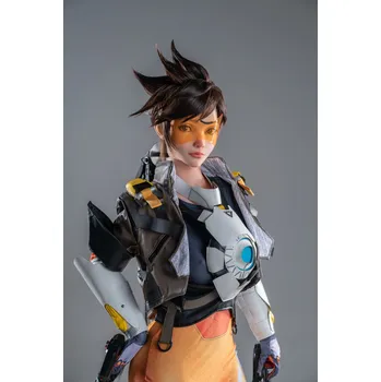 Silikonová panna Game Lady Doll 167cm Big Breast D-cup - face č.29