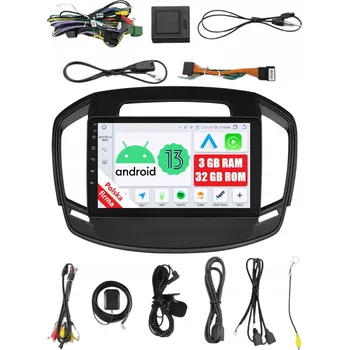 Autorádio 2DIN AUTORÁDIO S NAVIGACÍ ANDROID OPEL INSIGNIA A DSP CARPLAY 3/32 GB