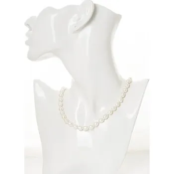 Náhrdelník Stříbrný perlový náhrdelník STNAH0259F + dárek zdarma