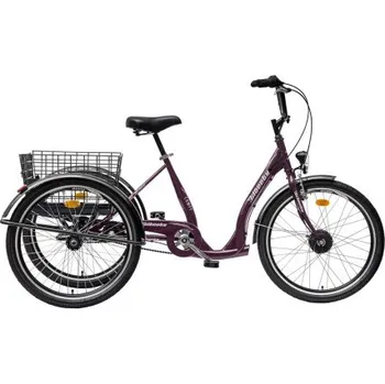 Elektrokolo Elektrická tříkolka Liberty e-COMFY 24" 3spd. 2025 fialová 36V 10,4Ah