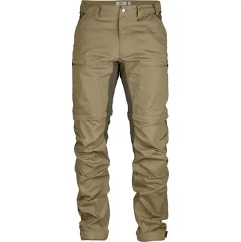 Pánské kalhoty Kalhoty Fjällräven Abisko Lite Trekking Zip-Off Trousers Long sand tarmac - 50 + doprava zdarma