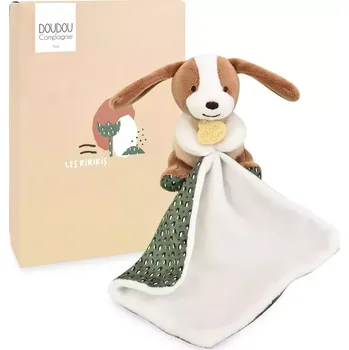 plyšák Doudou et Compagnie Paris Doudou Plyšový pes s dečkou 11 cm