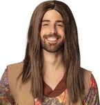 Boland Boland Paruka hippie hnědá pánská 555618