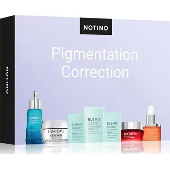 Beauty Discovery Box Notino Biotherm Blue Peptides Uplift Night Cream krém na obličej na noc 1,5 ml + Lancôme Rénergie Cream SPF20 denní krém proti vráskám SPF 20 1 ml + Elemis Pro-Collagen Skin Soothing Rose Trio dárková sada pro hydrataci a vypnutí poko