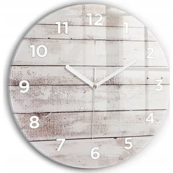 Hodiny Nástěnné hodiny Wallfluente bílé 30 cm