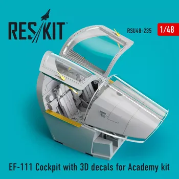 Plastikový model Reskit 1/48 EF-111 Cockpit w/ 3D (ACAD)